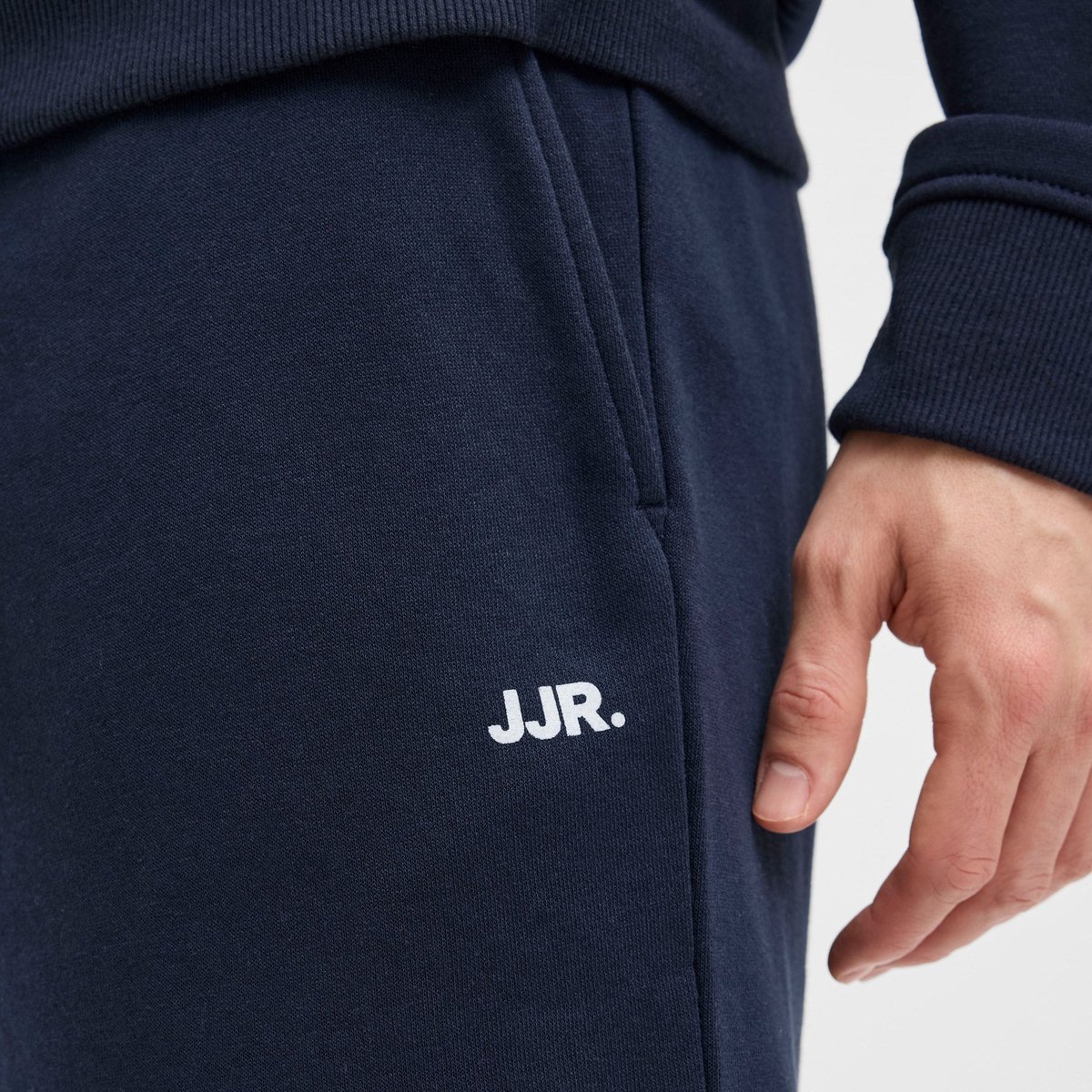JJ REBEL JREBGORM REG REBEL LOGO SWEAT SHORTS SN Heren Trackshort - Sky Captain — afbeelding 10