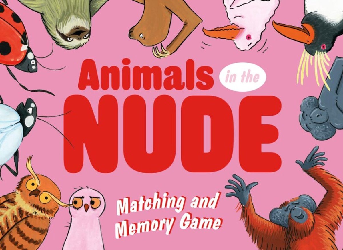 Animals In The Nude, Matching And Memory Game