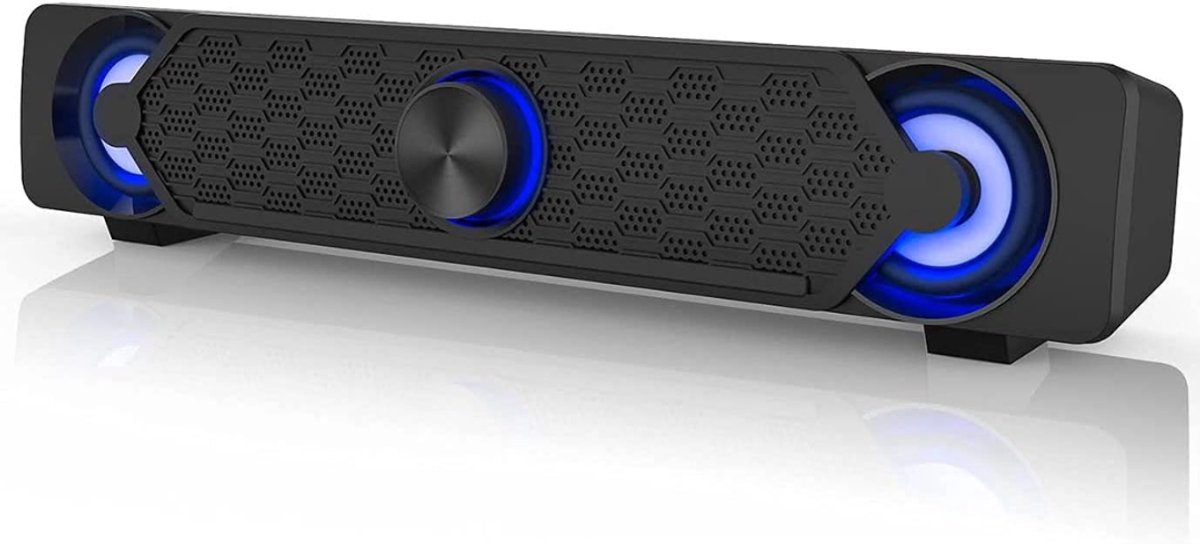 FlexVer® Soundbar - Muziekstation - Subwoofer - 10W - Zwart