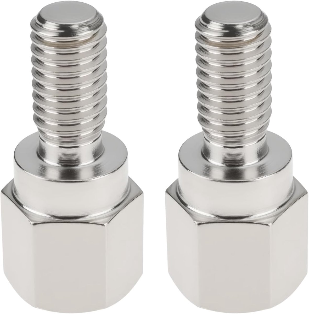 Draadadapter Set - Camera Statief - Bevestiging Koppelen - Metaal Vernikkeld - 635mm M6 - Zilver