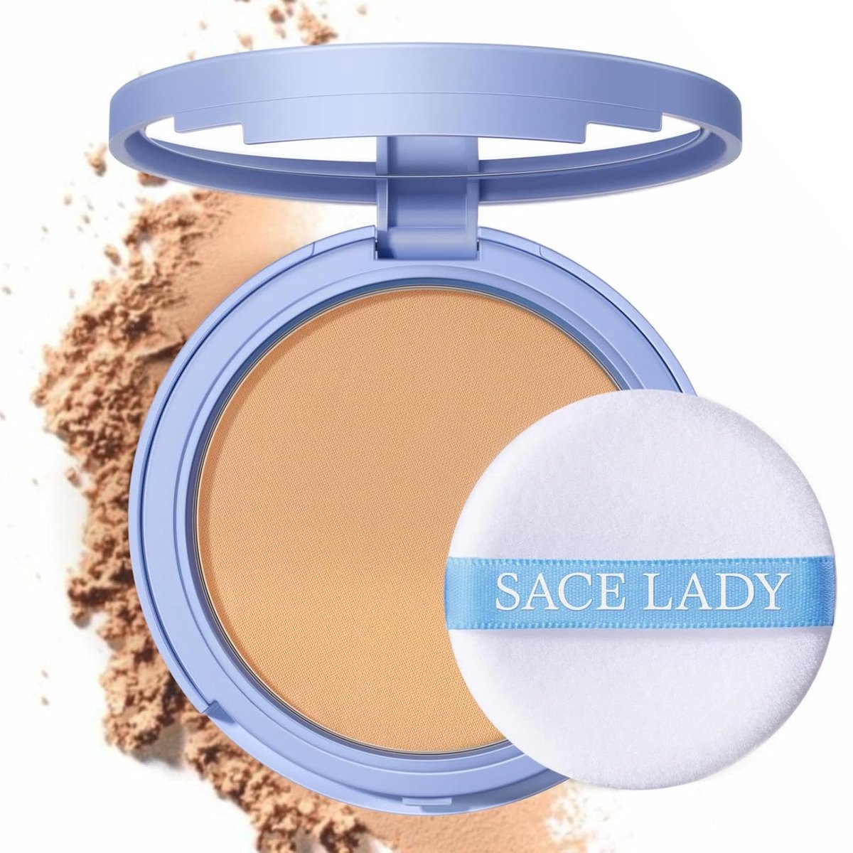 Sace Lady - Lasting Waterproof Gezichtspoeder - Matte - 03 Pure Beige
