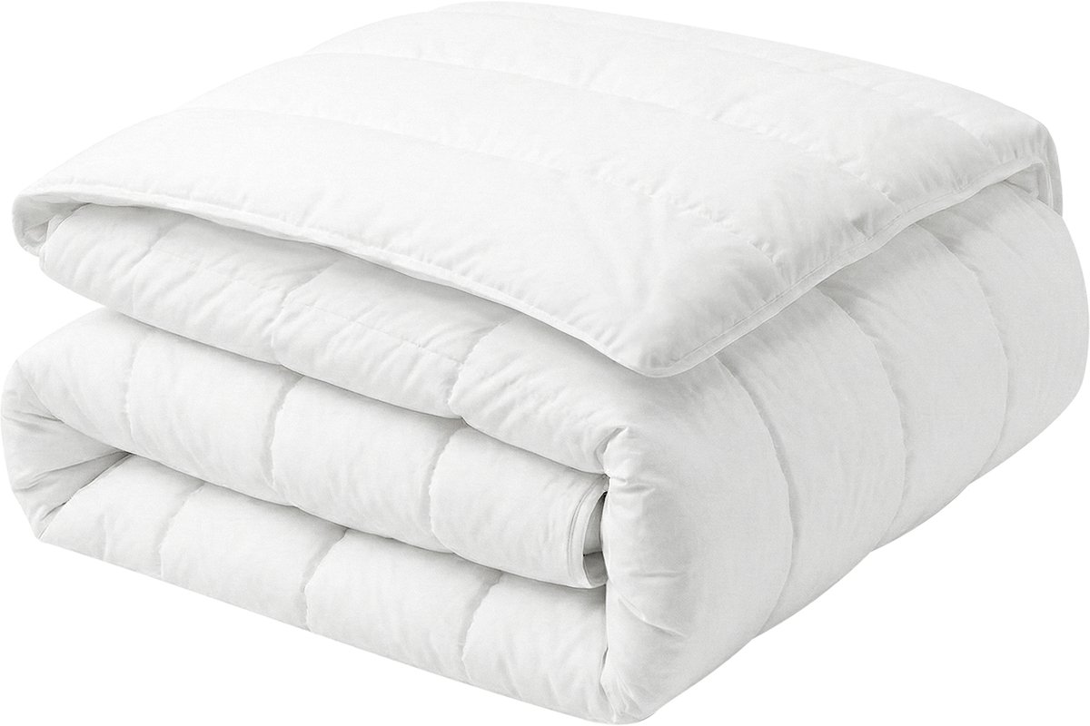 HOWERLA - Dekbed - Wit - 200 x 220 cm - Polyester