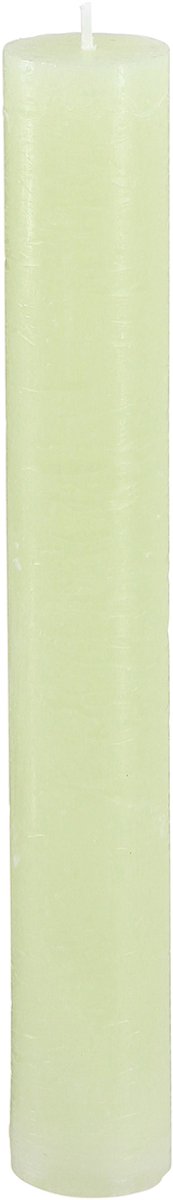 Tafelkaarsen limoengroene kaarsen effen gekleurd 34x240mm 4 st, 4 Stüc