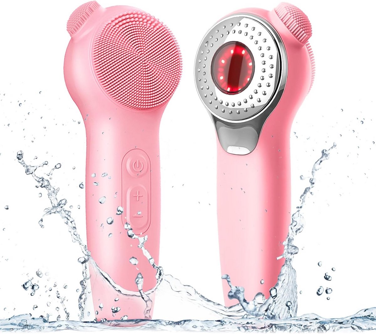 Elektrische Gezichtsreinigingsborstel met Thermische Massage en Neus Exfoliator