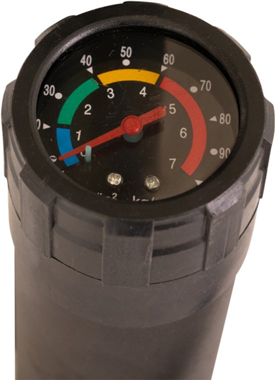 Benson Fietspomp - inclusief manometer - tot 10 bar — afbeelding 3