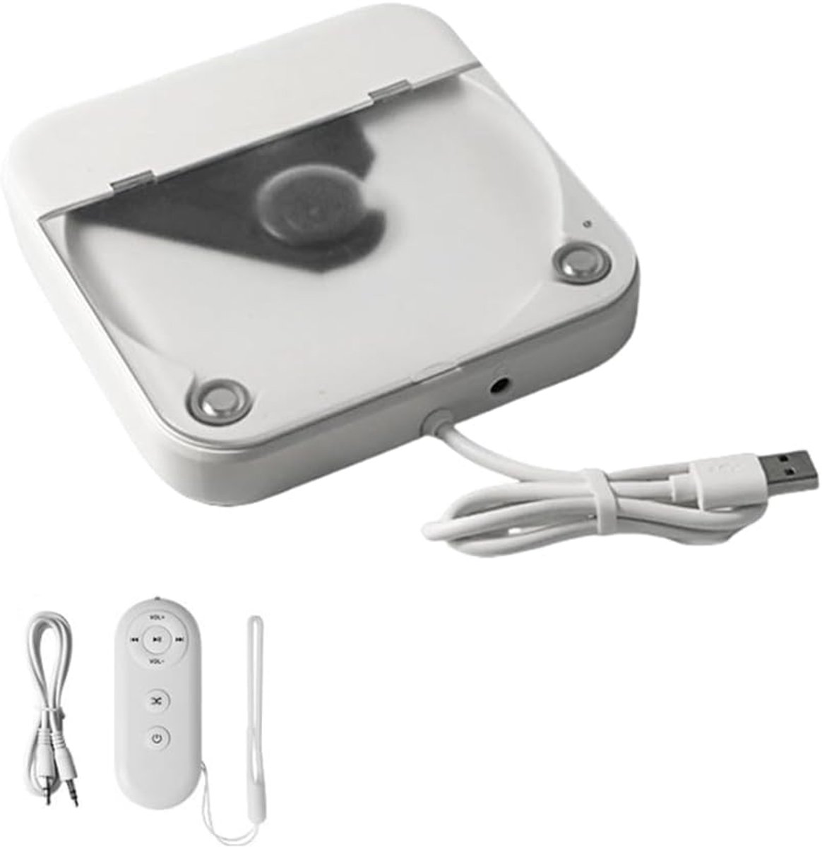 Universele Externe Auto CD Speler - Draagbaar & USB Aansluiting met AUX