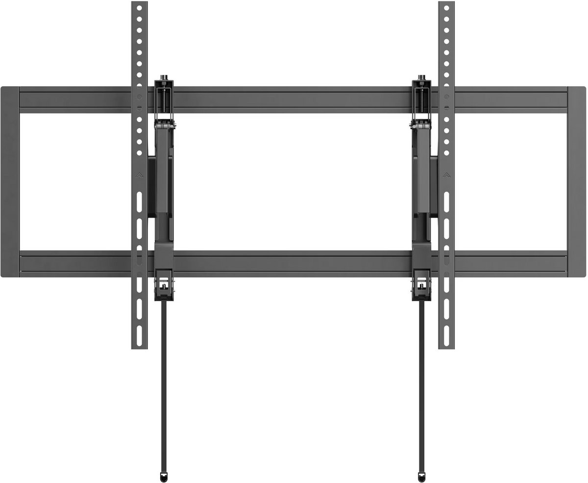 Serioux SRXA-TV80-61T TV-muurbeugel – Verstelbaar – Geschikt voor 55″–105″ – Tot 80 kg – Kantelbaar +10° tot −15° – Draaibaar +10° tot −10° – Zwart