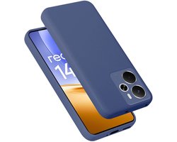 Cadorabo Hoesje geschikt voor Realme 14T / 14 5G Case in Liquid Blauw Beschermhoes gemaakt van flexibel TPU silicone etui cover mobiele telefoonhoesje