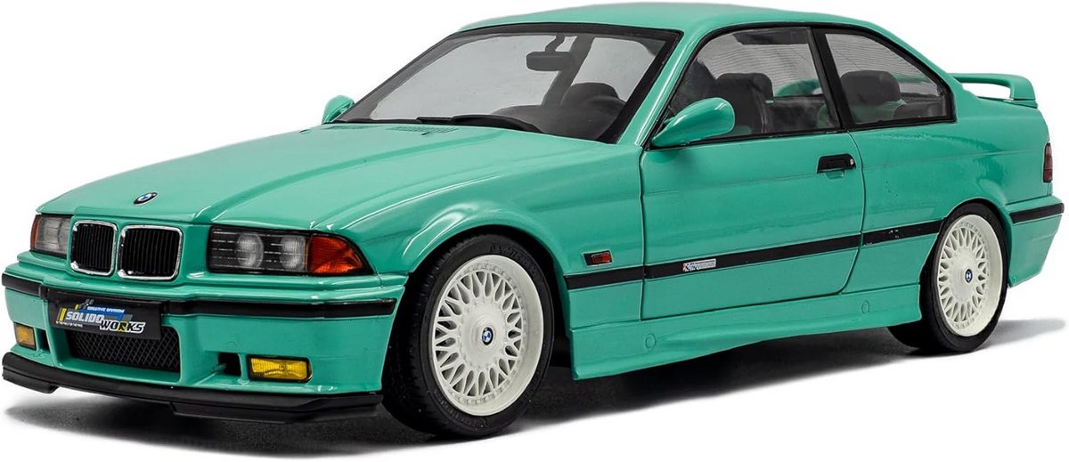 Schaalmodel Auto 1:18 Coupe Mintgroen Klassieker