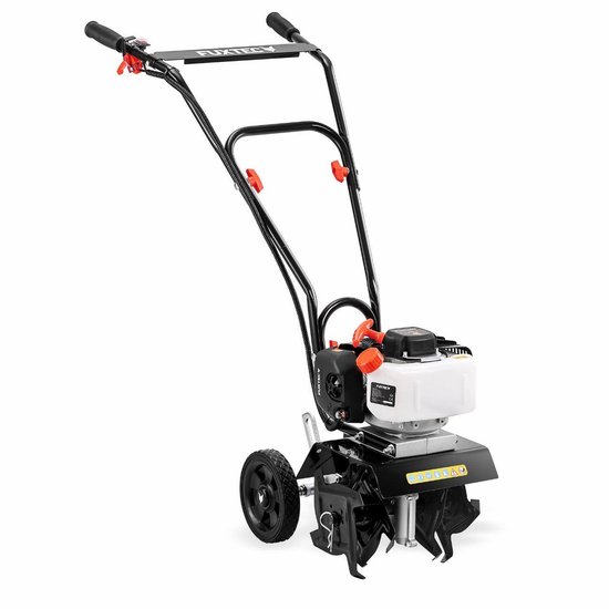 FUXTEC FX-AF152 Tiller, motorschoffel - 2-takt motor en 23 cm breedte, 51,6 ccm, freesdiepte 70mm - slechts 14kg van Merkloos	 — afbeelding 2