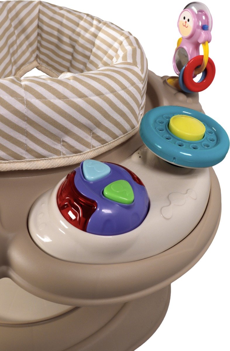 MamaLoes Activity Center - Jolly - Beige - Activiteiten Tafel - Activiteitenbord - Baby Bouncer - Baby Jumper — afbeelding 3
