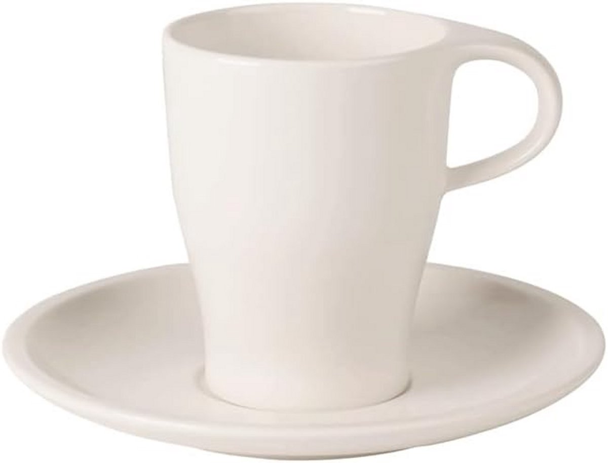Koffieservies Set van 2 - Premium Porselein voor Perfect Koffiegenot