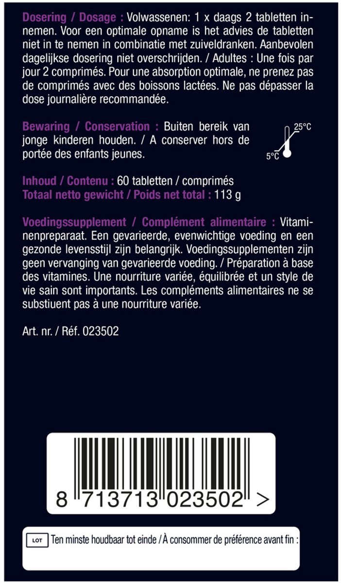 Lucovitaal Super Collageen - 60 tabletten — afbeelding 3