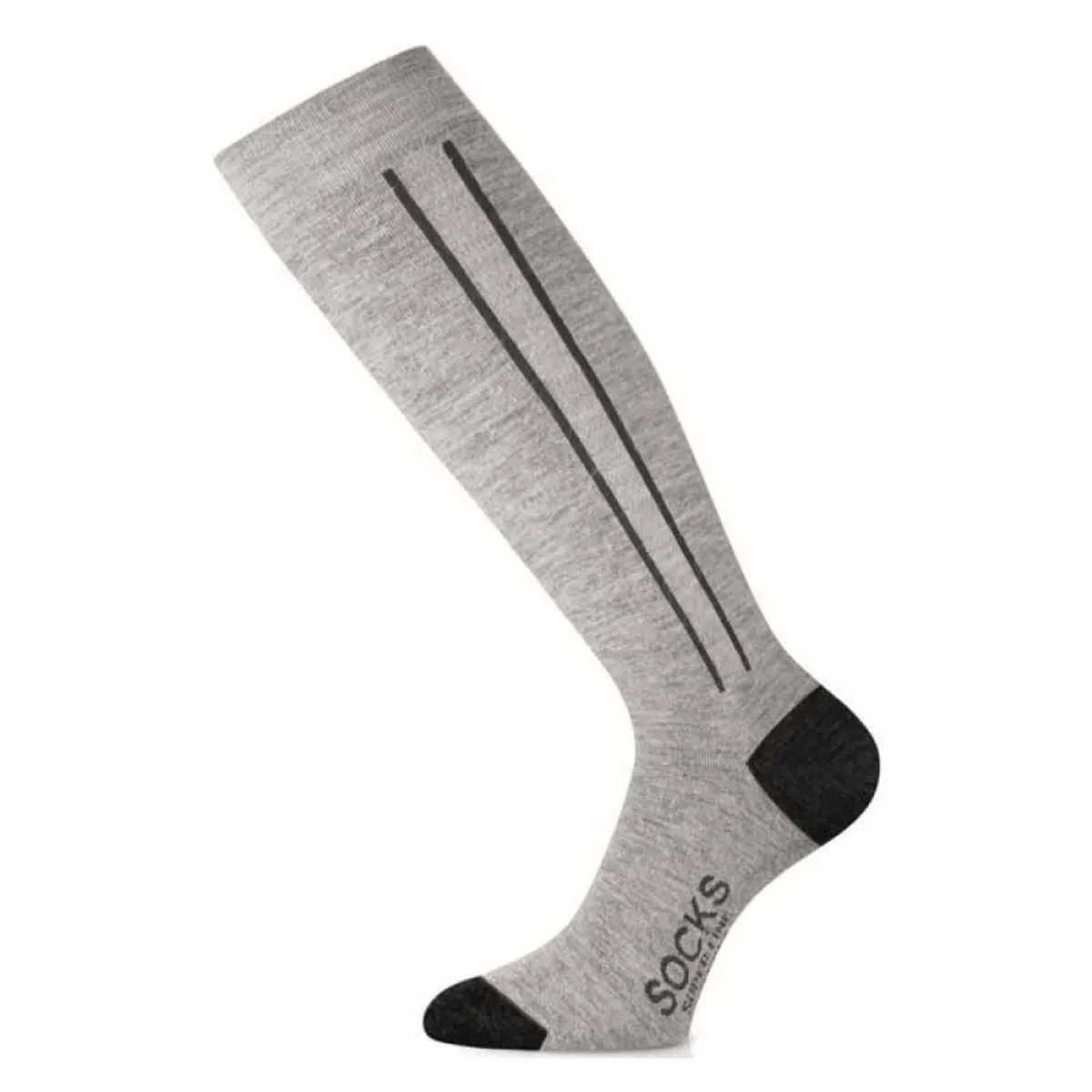Lasting Fwc 849 Lange Sokken Grijs EU 38-41 Man,Vrouw