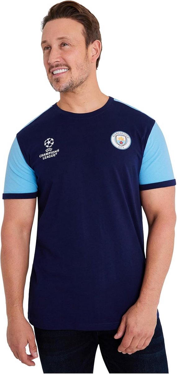 Voetbal T-shirt Heren Korte Mouwen Rond Hals Zacht