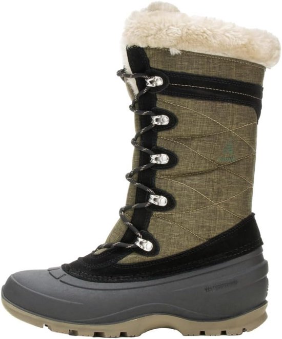 Dream Pairs - Dames - Bruine - Kastanjebruine - Imitatiebont