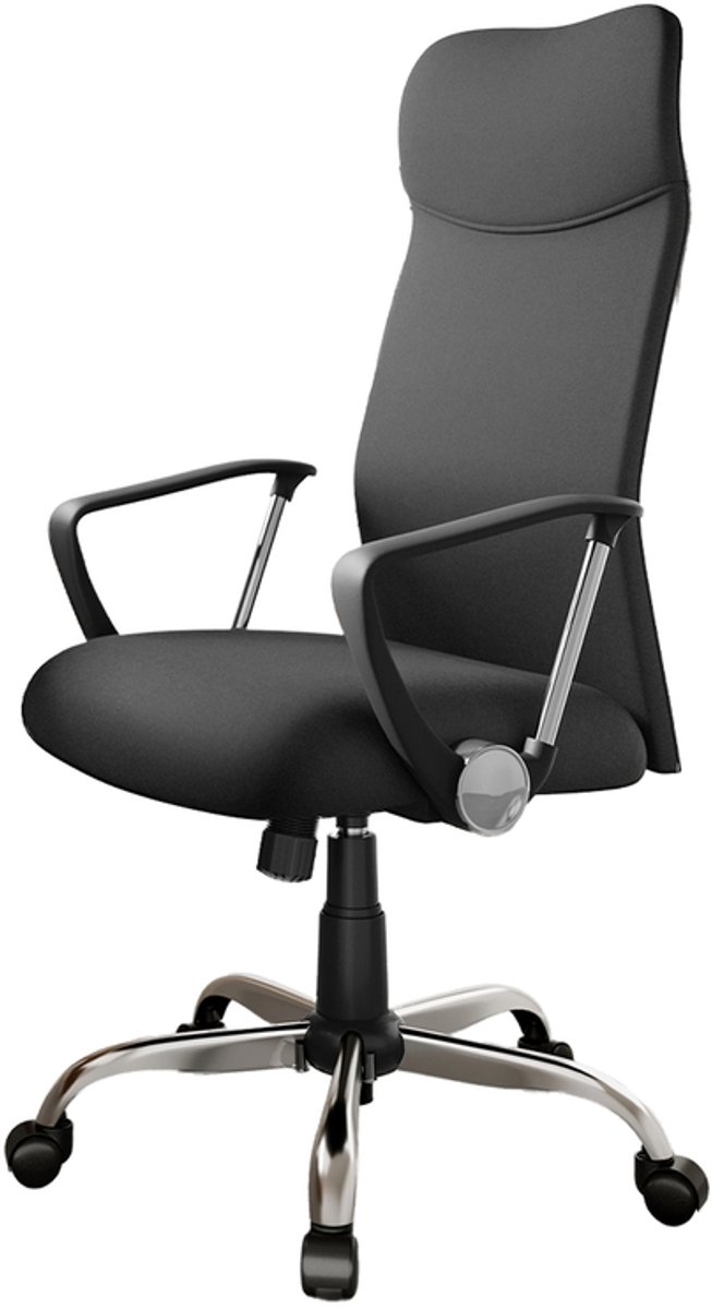 Songmics Bureaustoel - Ergonomisch Zwart
