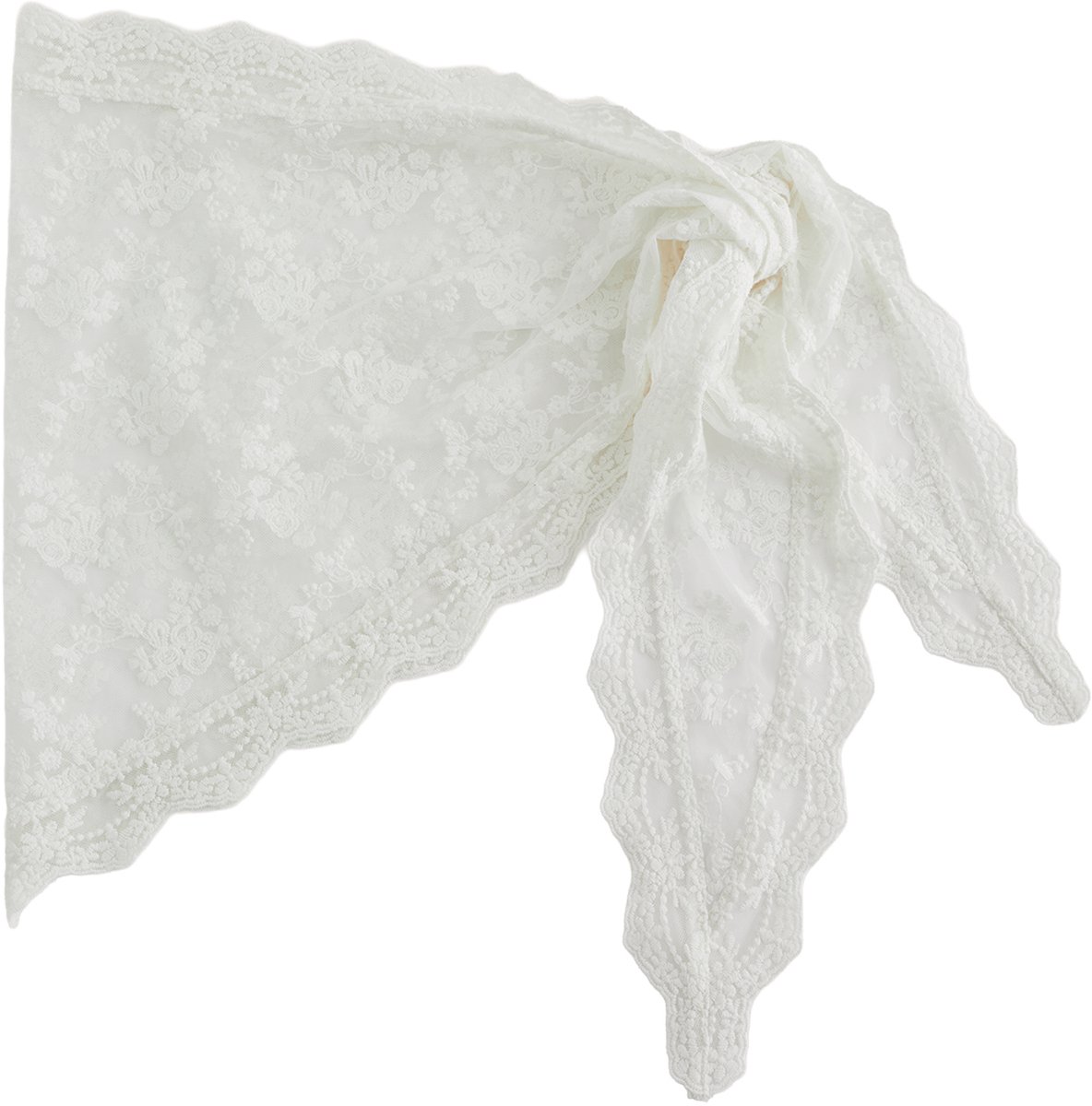 WE Fashion Dames sjaal van kant