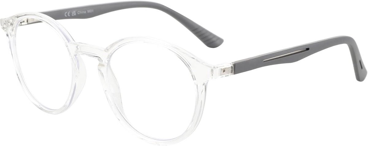 Ronde Leesbril met Blauwlichtfilter voor Dames en Heren - Lichtgewicht en Anti-Verblinding