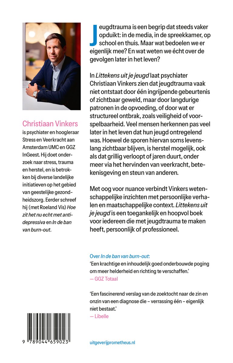 Littekens uit je jeugd - back cover