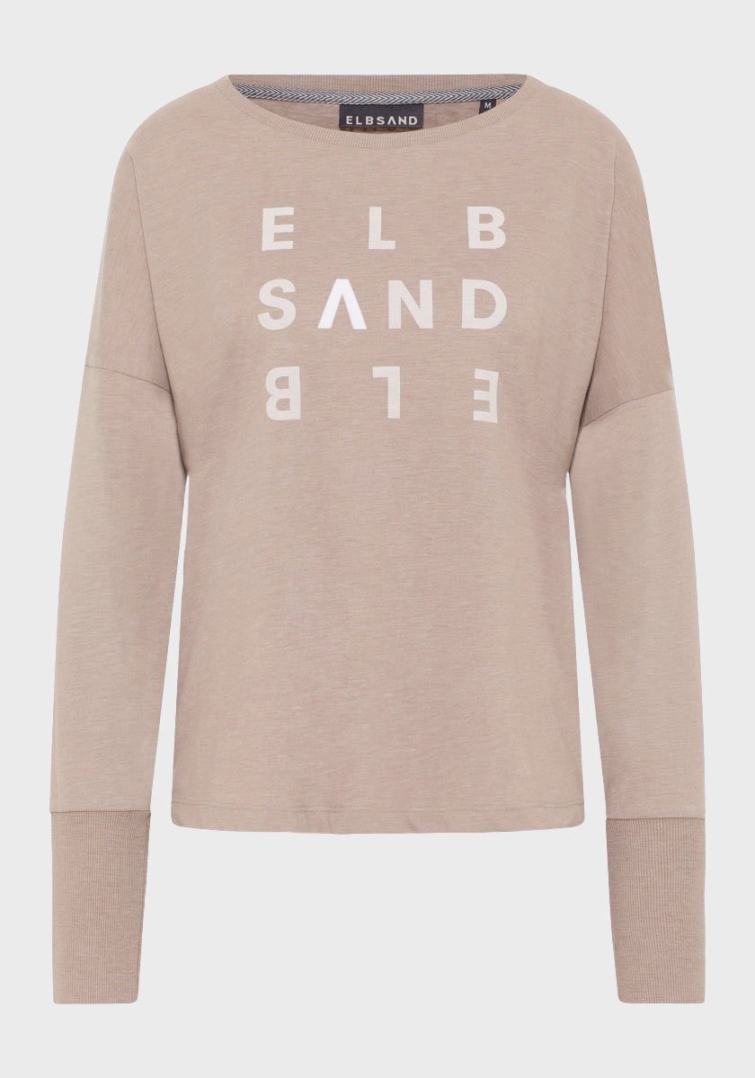 Ingiara Longsleeve T-Shirt Loose Fit Zilver