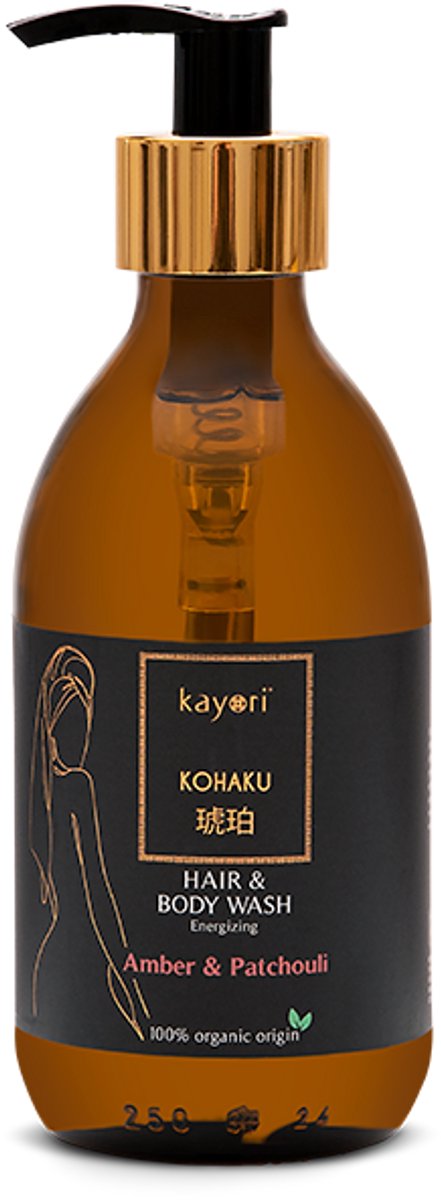 Kayorï Haarverzorging Gel Hair & Body Wash Kohaku 250ml van Merkloos — afbeelding 2