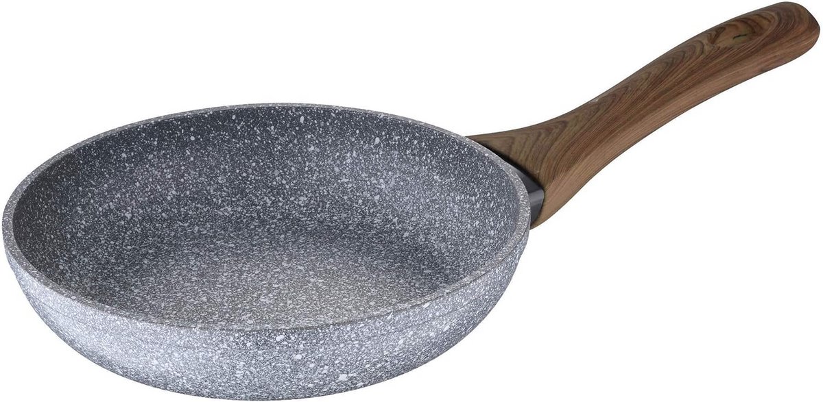 Set van 3 Koekenpannen 20/24/28 cm, Gesmeed Aluminium, Geschikt voor Inductie