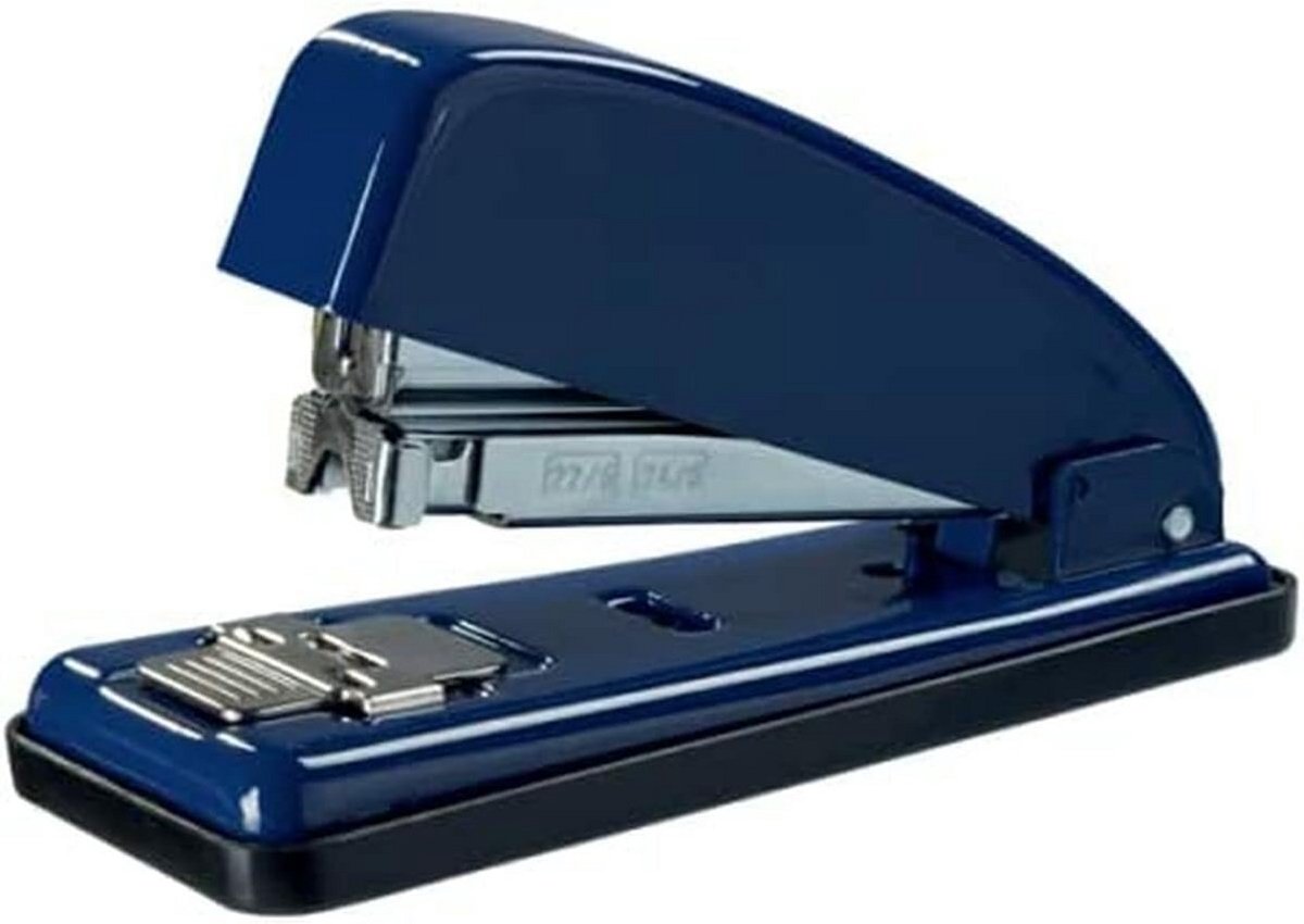 Stevige Nietmachine voor 30 Vellen Papier - Blauw - 72 mm Nietdiepte