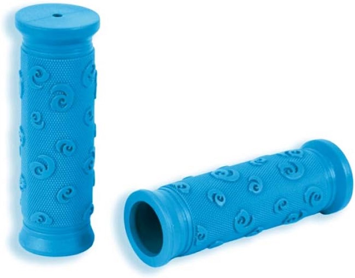 Fiets handvatten Kort Singlespeed - Universele Grip voor Stadsfiets en Cruiser - Blauw