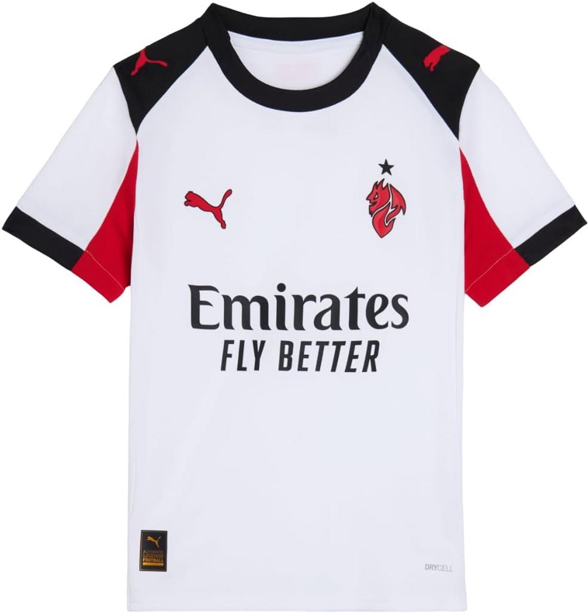 Voetbalshirt Uit Huis Tenue Kinderen en Tieners Seizoen 2025/2026