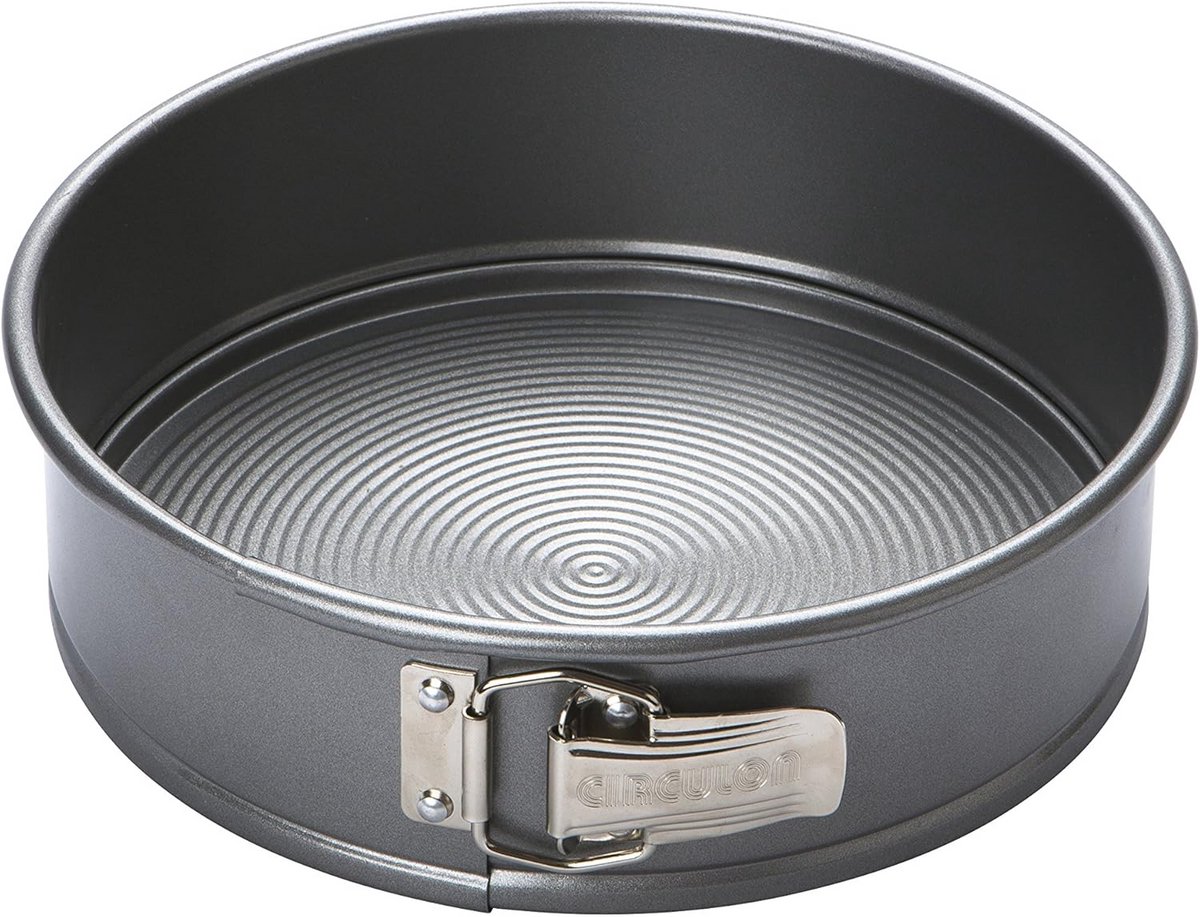Ronde Springvorm met Antiaanbaklaag - 24 cm - Koolstofstaal voor Perfect Bakken