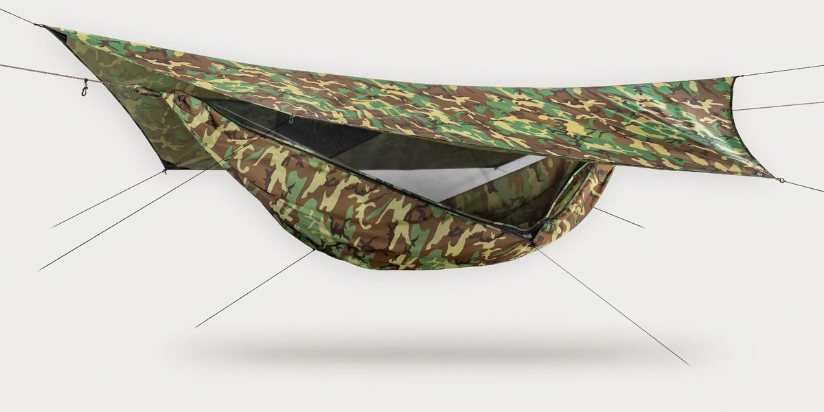 Hennessy Hammock Jungle Explorer ZIP XL Woodland