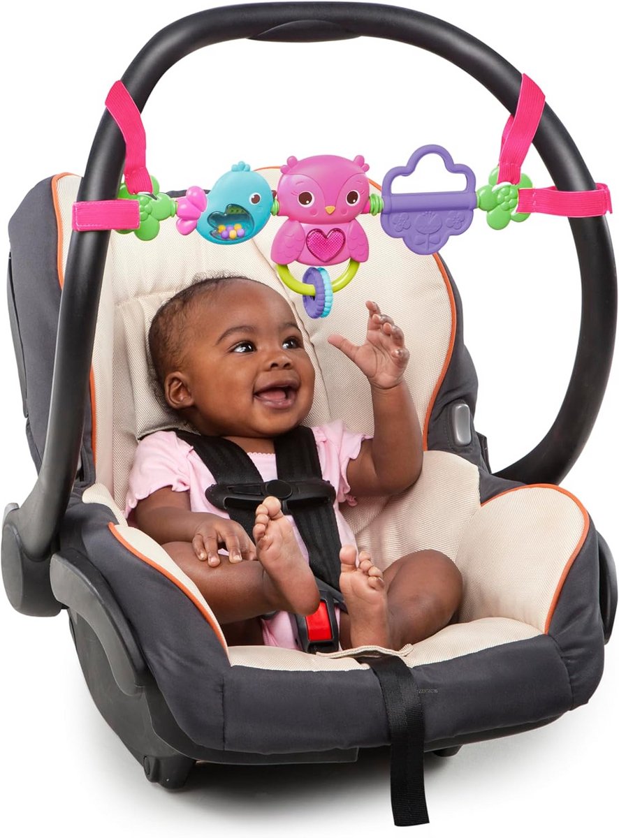 Stoeienketting voor Kinderwagen en Autostoel met Lichtjes en Muziek