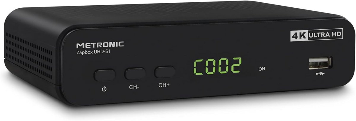 4K UHD TNT Ontvanger met USB-poort voor Digitale Televisie Ontvangst