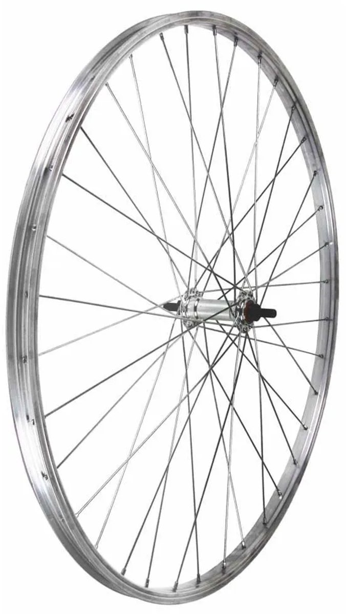 Bonin 26´´ X 1.75 Mtb Voorwiel Zilver 12 x 100 mm