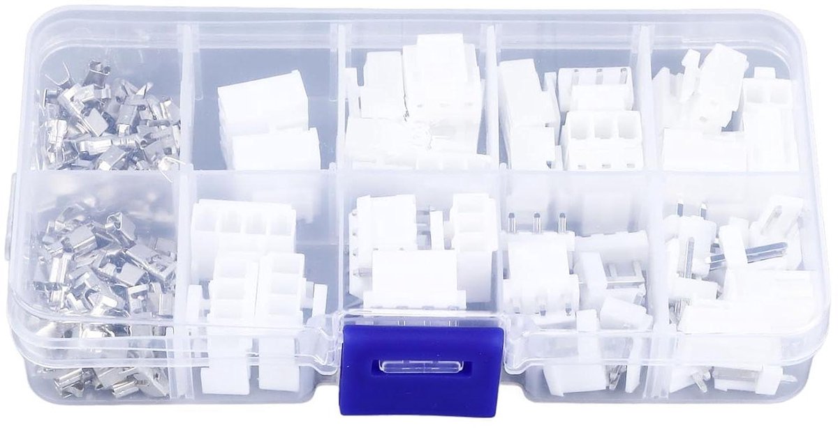 Stekkerconnectorset met 120 stuks voor DIY-projecten 3,96 mm behuizingsstekker