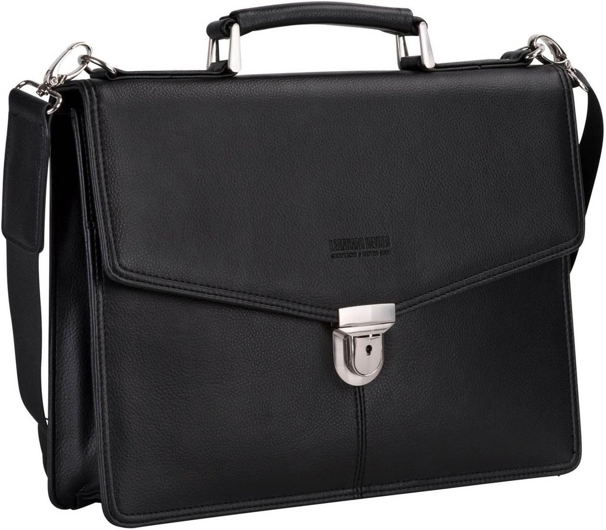 Laptoptas Kantoor Aktetas Zwart voor A4 Documenten