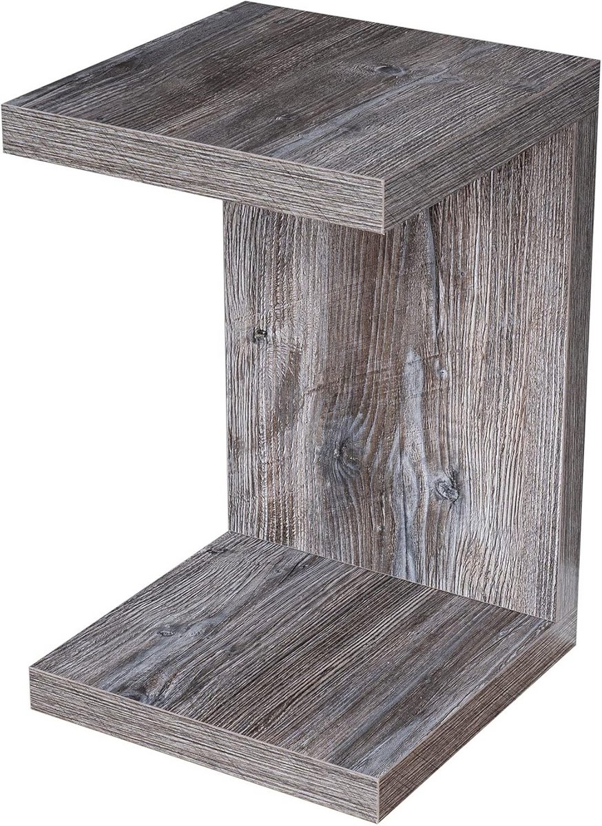 Shabby Chic Vintage Bijzettafel Hout Oud Hout