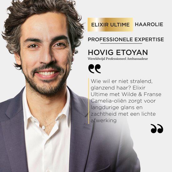 Kérastase Elixir Ultime L'Huile Originale Navulbare Haarolie + Cadeau - Voor Intense Voeding, Glans, Anti-frizz & Hittebescherming - Elixir Ultime Olie 75ml + Chronologiste Haarmasker 75ml Cadeau