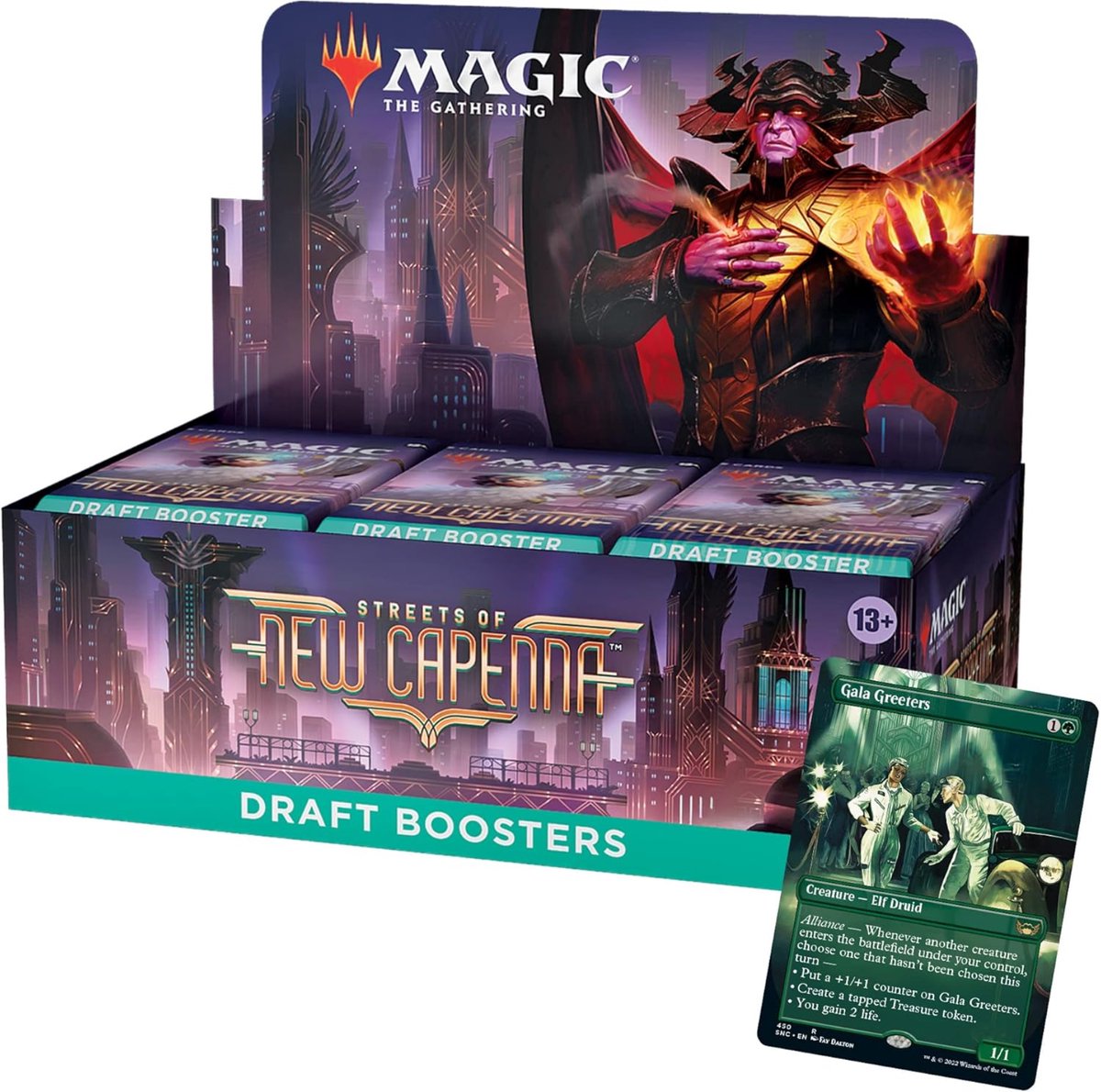 Magic: The Gathering - Streets of New Capenna Draft Booster Display - EN