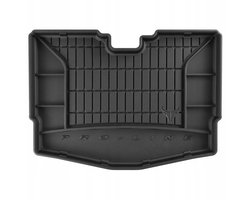 FROGUM Kofferbakmat - Rubber - Geschikt voor NISSAN NOTE II (vanaf 2012) - Hatchback - Lage laadvloer - Organizer functie - Zwart