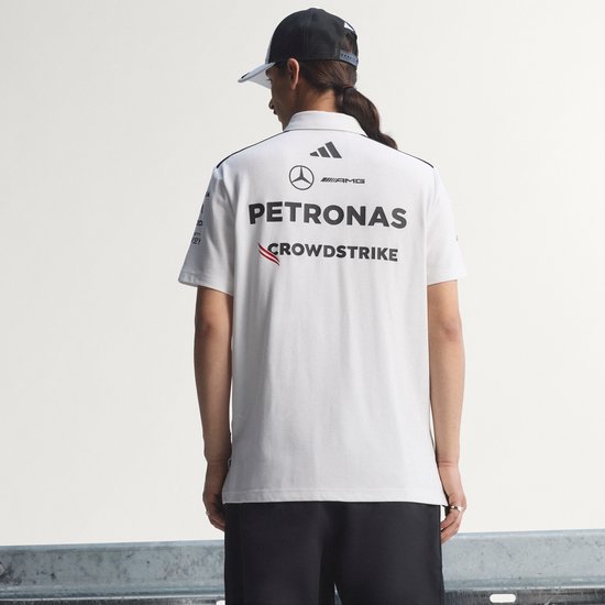 Adidas Performance Mercedes - Amg Petronas Formula 1 Team Engineers Poloshirt - Heren - Wit van Merkloos — afbeelding 5