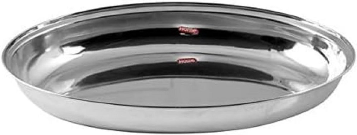 Ovale Ovenschaal 30 cm - RVS en Aluminium - Geschikt voor Oven