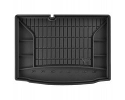 FROGUM Kofferbakmat - Rubber - Geschikt voor SKODA FABIA III (2014-2022) - Hatchback - Organizer functie - Zwart