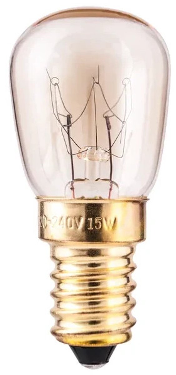 Patron Koelkastlamp E14 - 25W 140lm 2300K - Extra Warm Wit Licht - ST26 - 1 stuk
