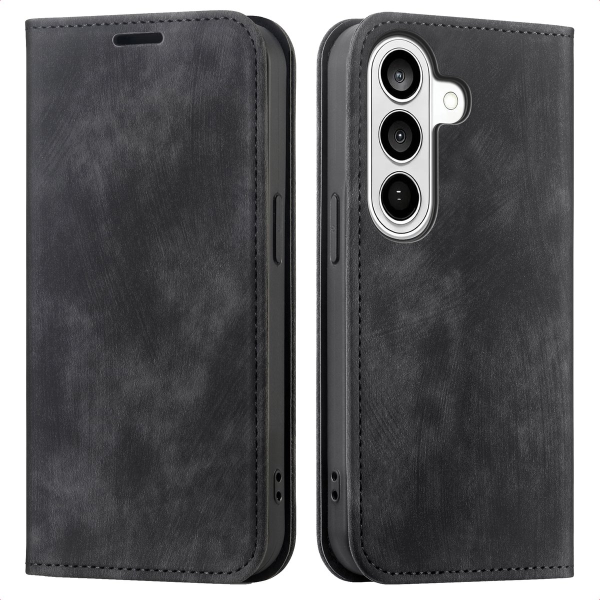 imoshion Hoesje - Geschikt voor Samsung Galaxy S26 - Slim Bookcase - Zwart