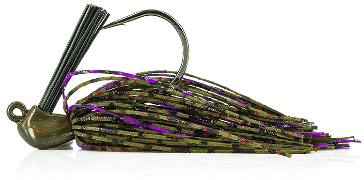 Molix Kento Jig Skirted Jighead 10,5Gr Green Pumpkin Red / Purple