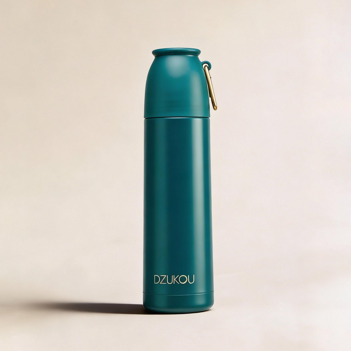 Dzukou Umium - Thermosfles - RVS - 500 ml - Groen - Lekvrij