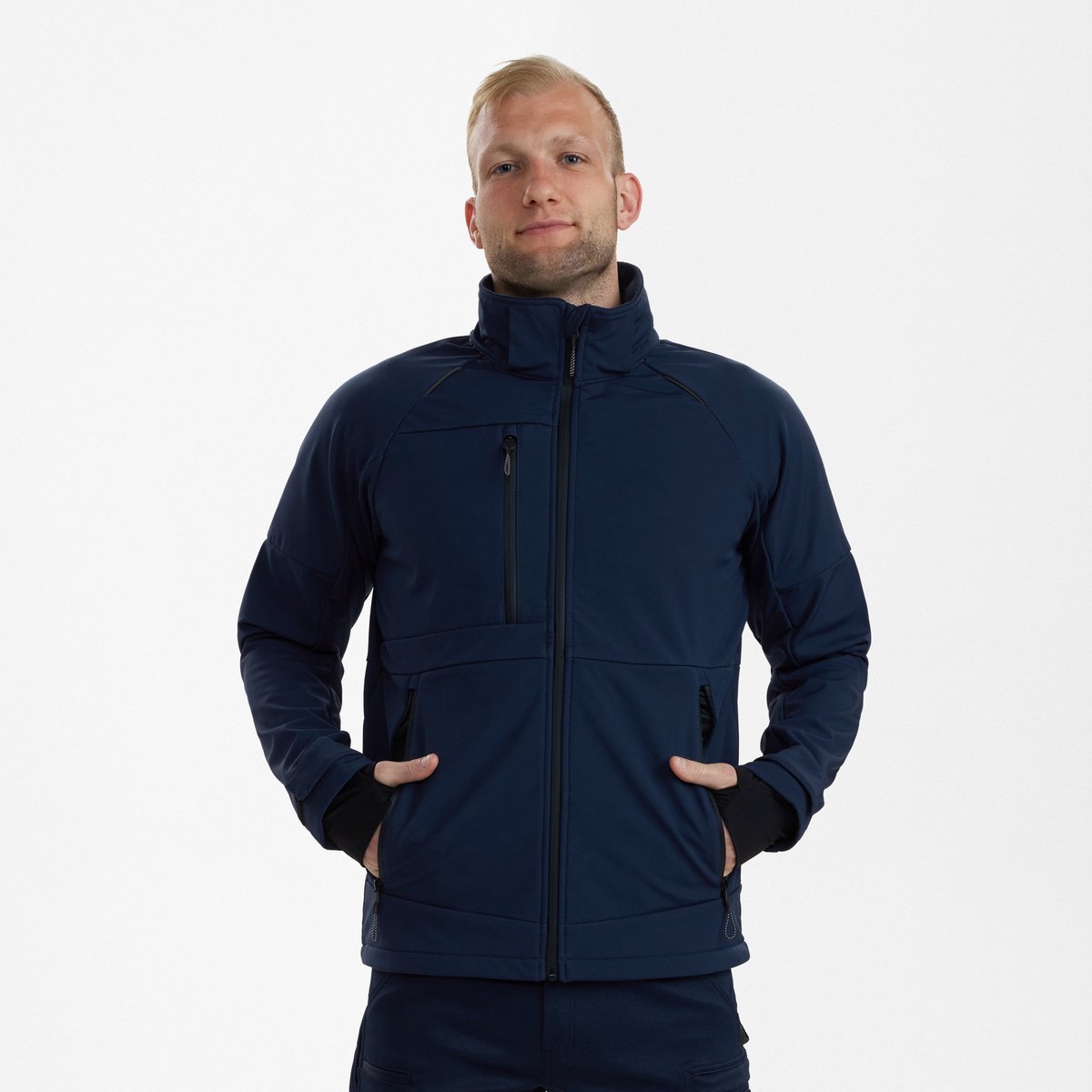 Engel X-treme softshell jack 1377-603 - Blue Ink - 2XL
