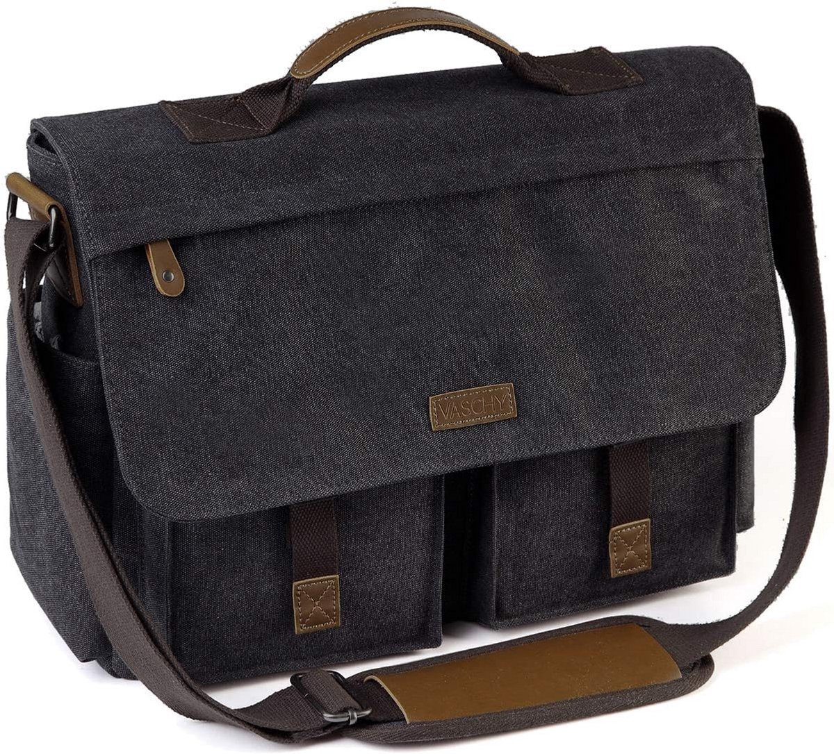 Vintage Schoudertas Unisex voor Volwassenen - Stijlvolle Crossbody Tas